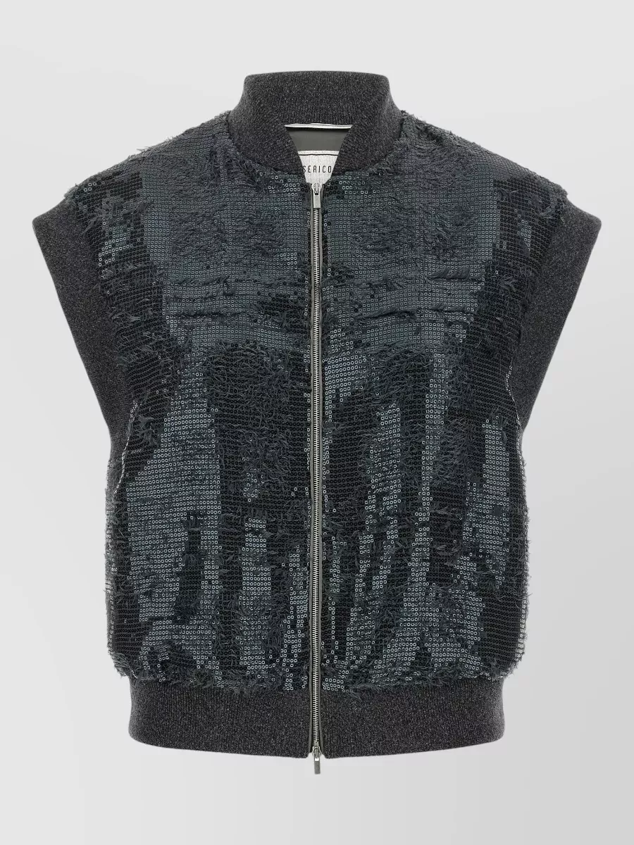 Peserico sequin sleeveless vest