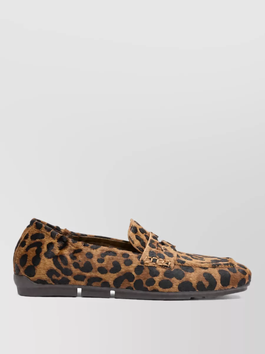 Ash Leather Loafers