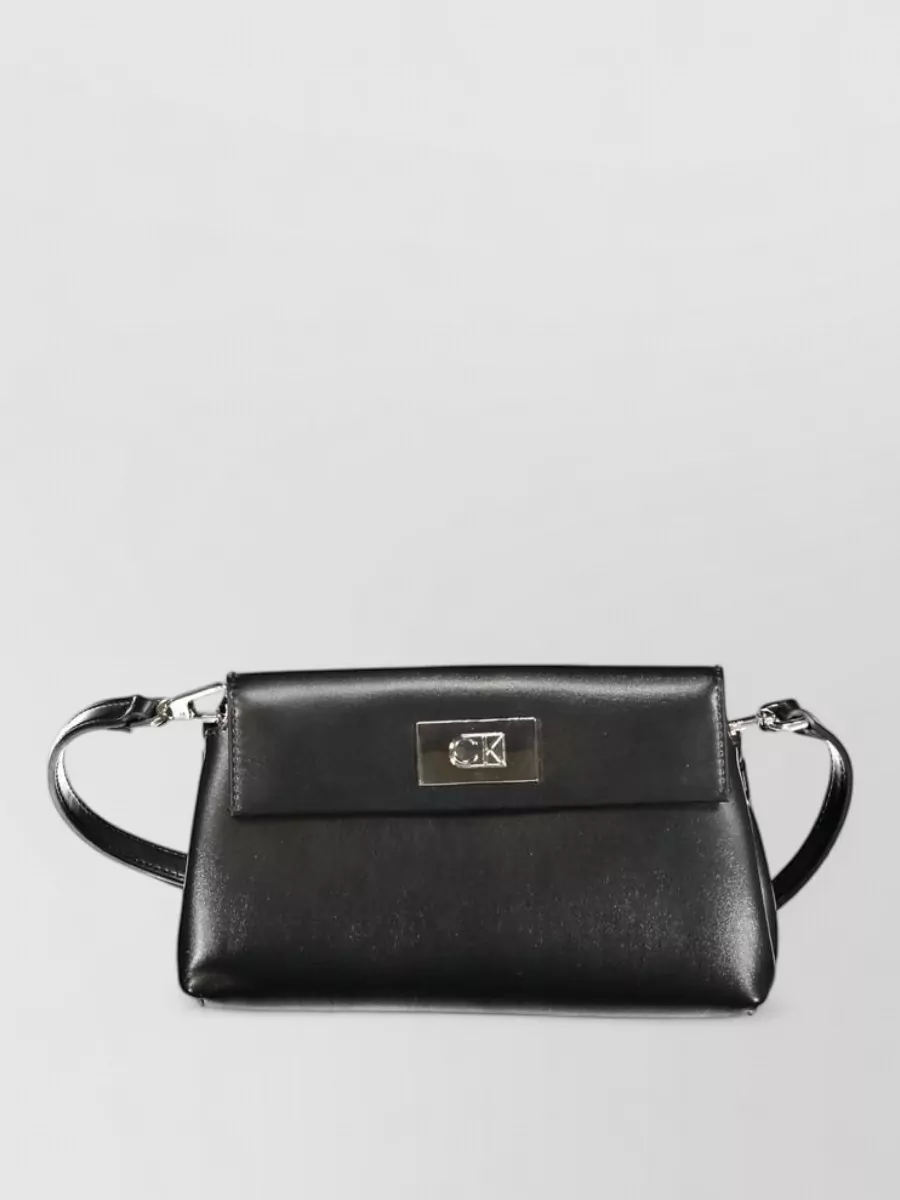 Calvin Klein leather clutch bag
