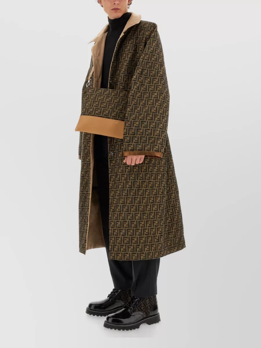 Fendi Cotton Trench Coat