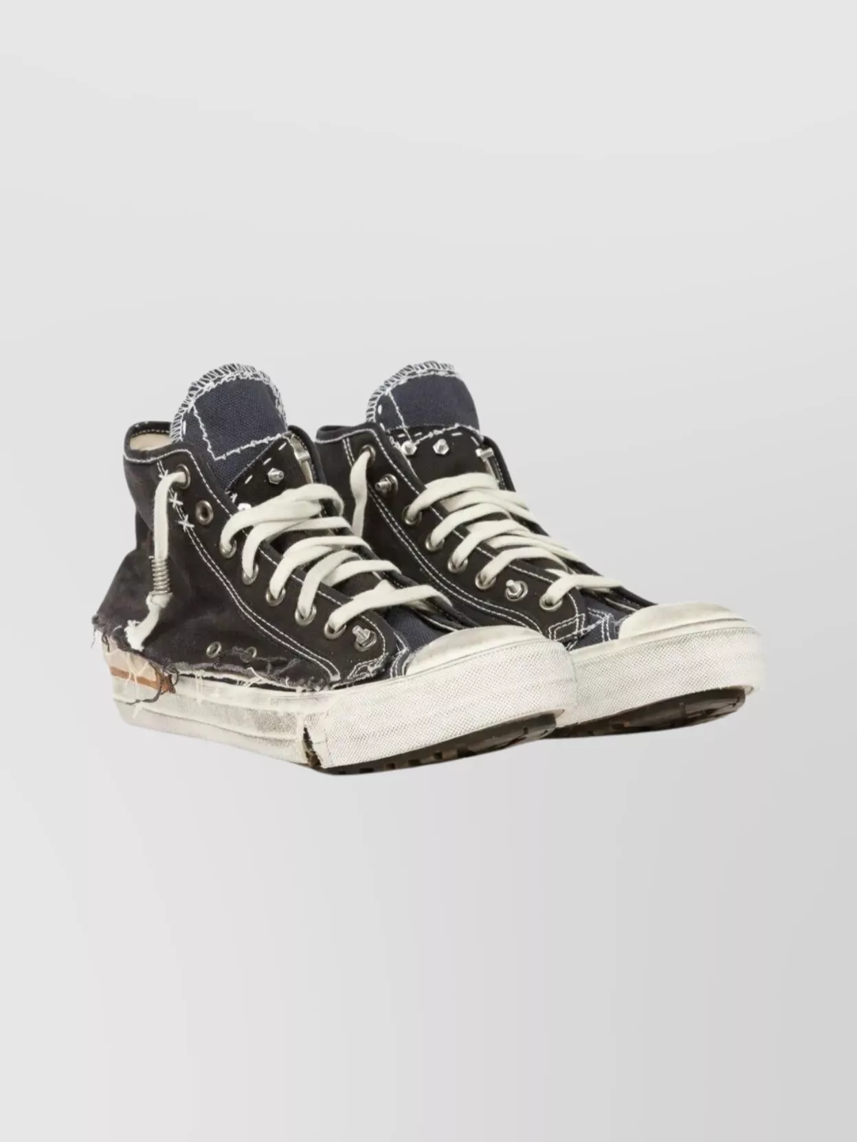 Maison Margiela Sneakers With Unique Distressed Design In Multi