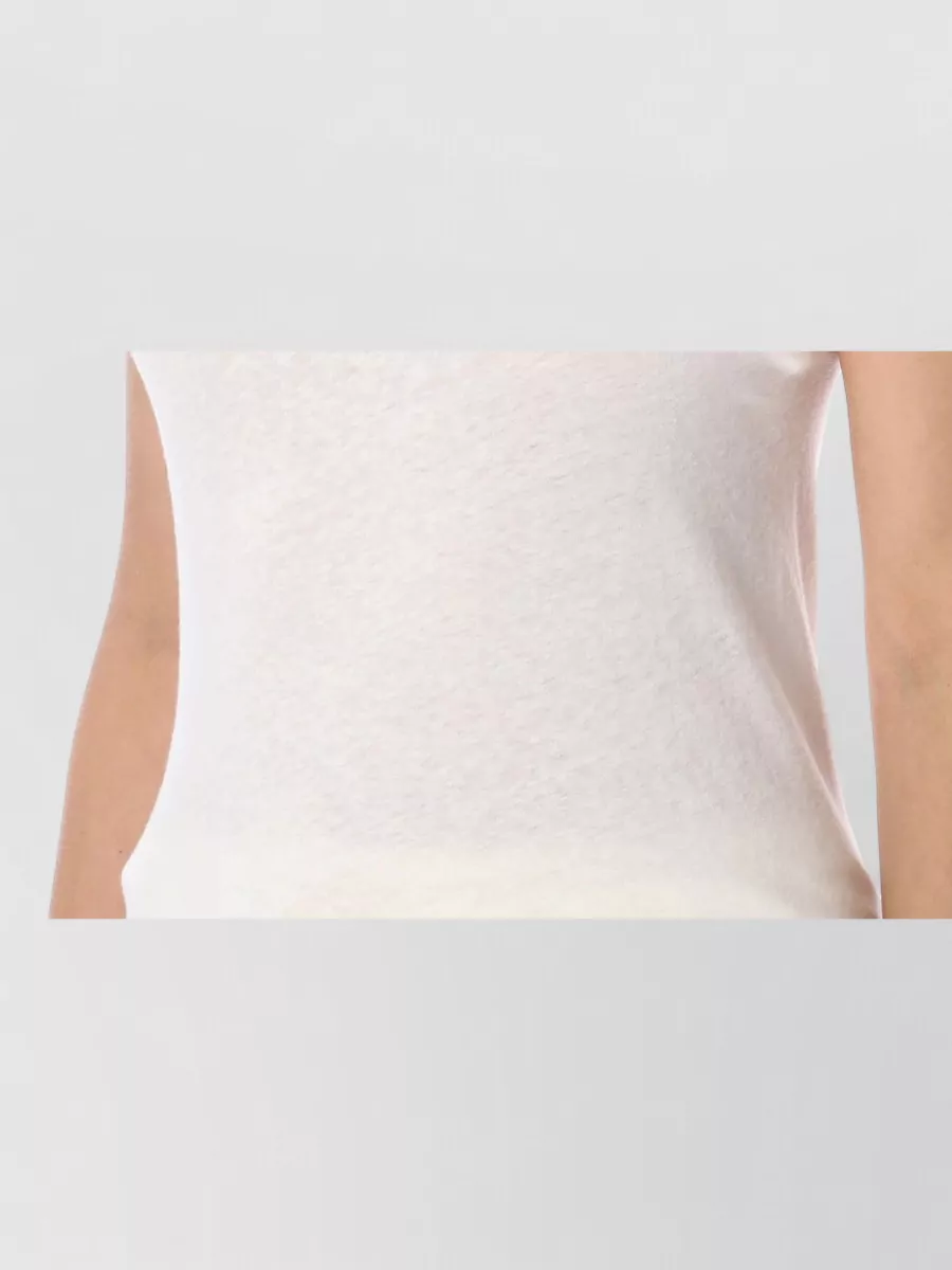 American Vintage Gamipy Cotton Tank Top Round Neckline