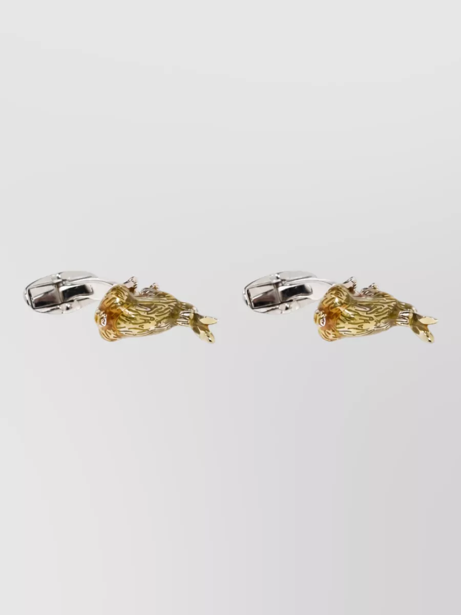 Paul Smith Enamel Rabbit Cufflinks