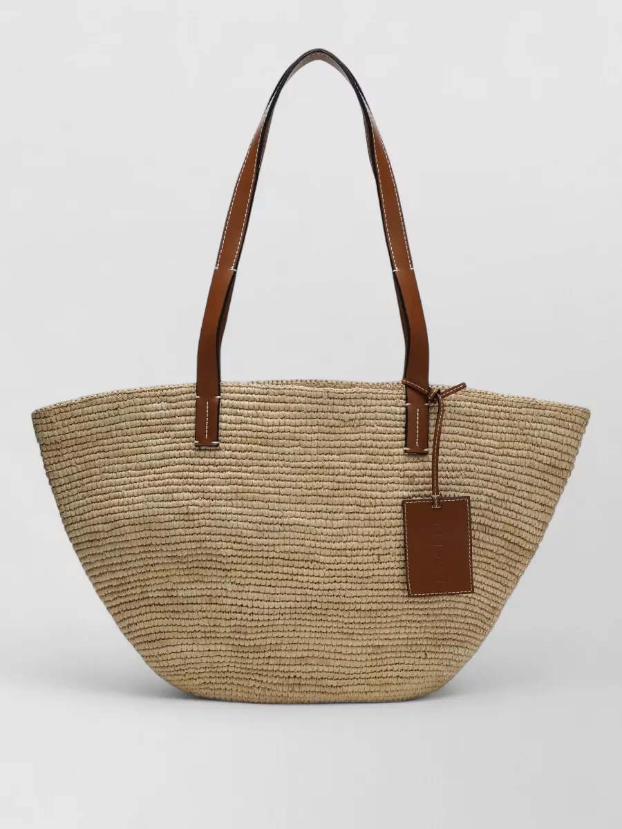 Manebi Logo Canvas Tote Tote Bag