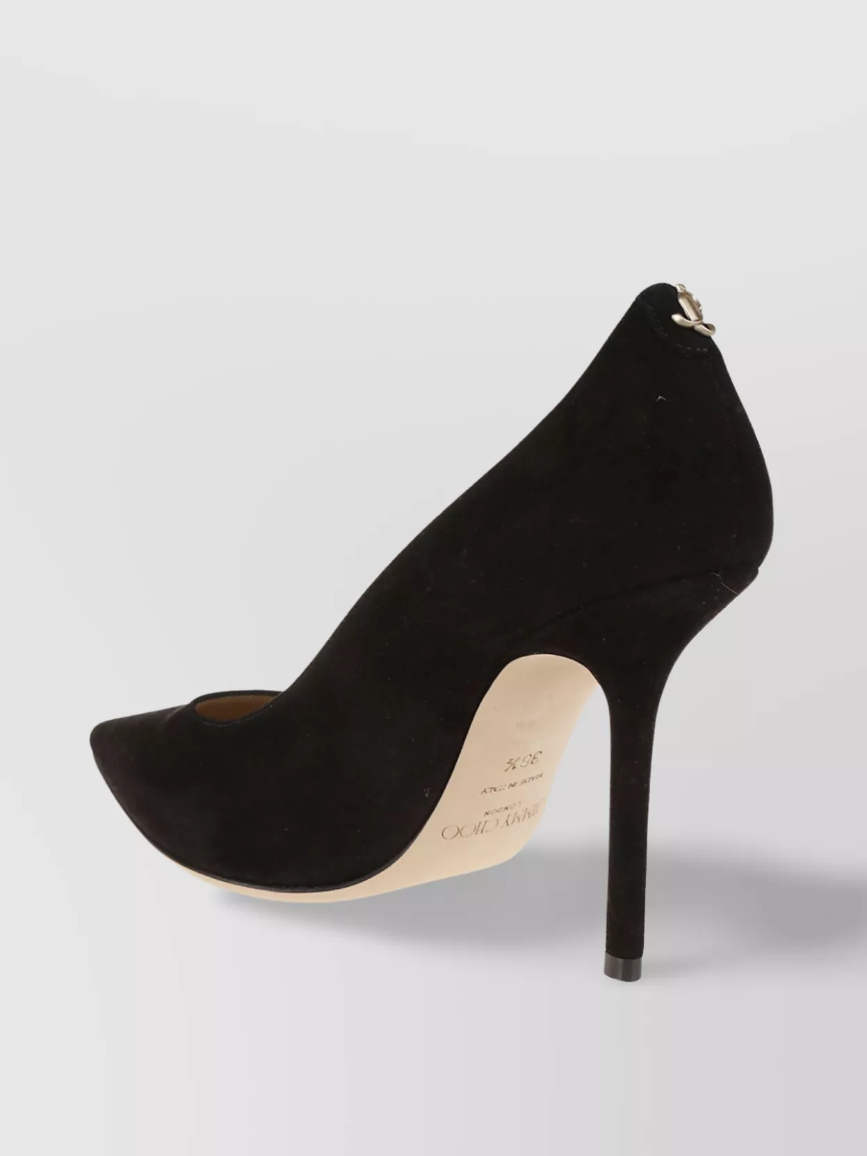 Jimmy Choo Love 100 Suede Stiletto Pumps In Black