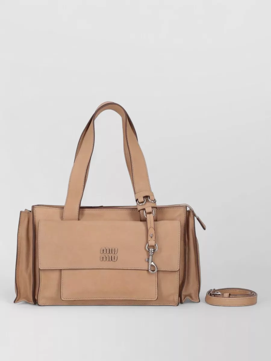 Miu Miu na lamb leather shoulder bag