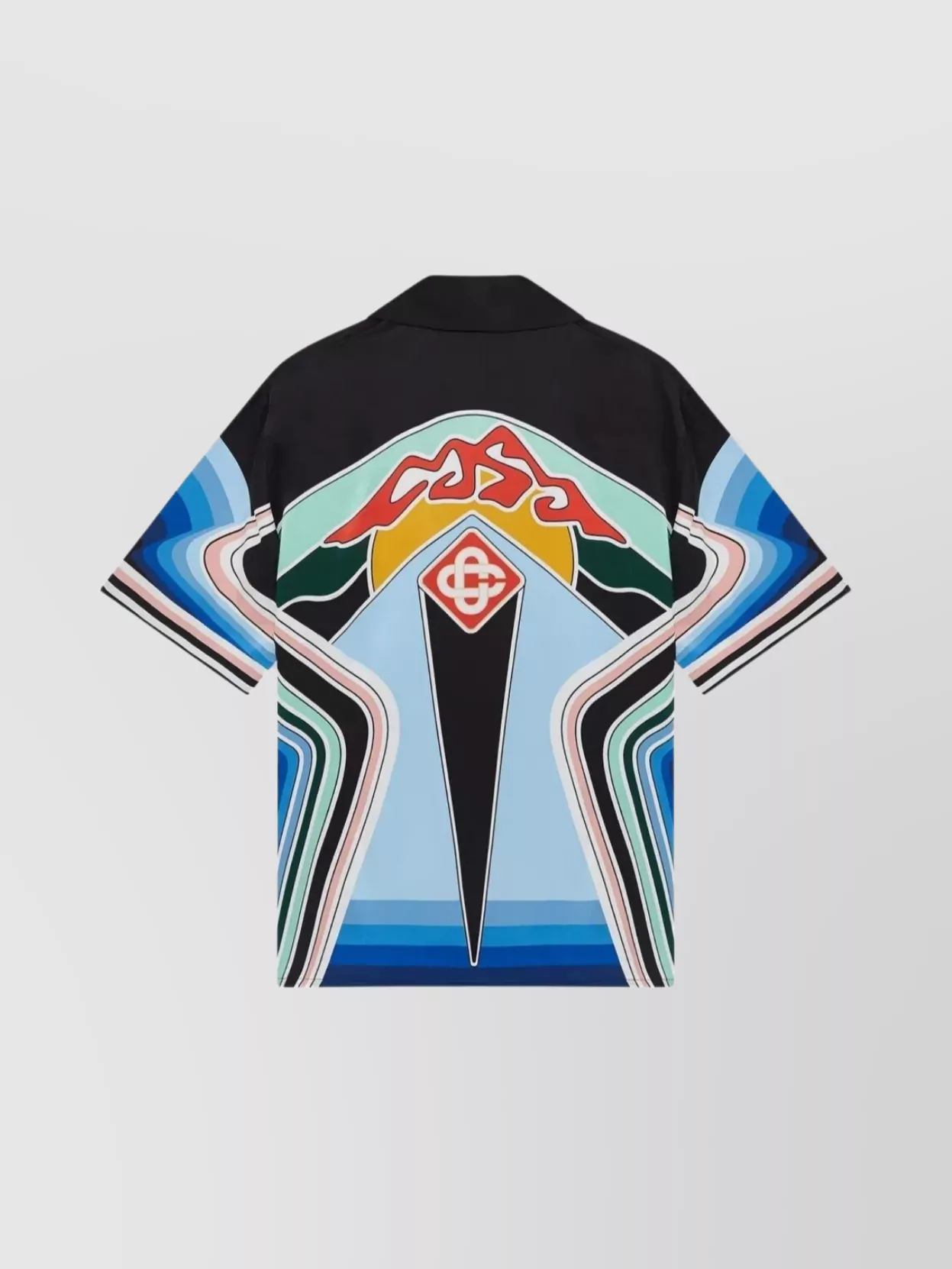 Casablanca Short Sleeve Cuban Collar Shirt
