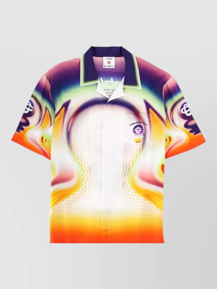 Casablanca silk printed shirt