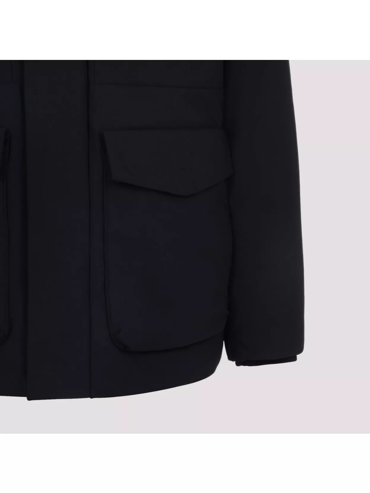 Moose Knuckles Luxurious Jacket With Fur Trim Hood