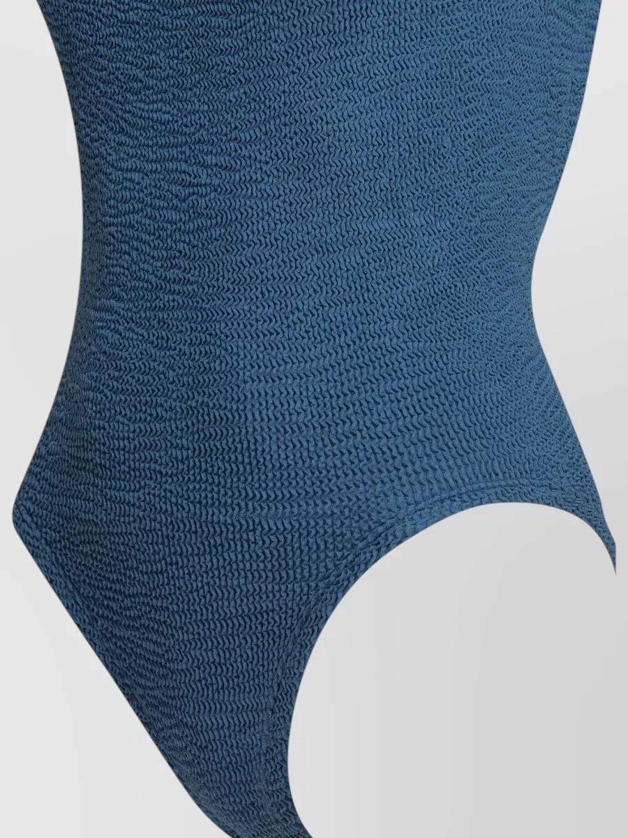 Hunza G Square-Neck One-Piece Swimsuit