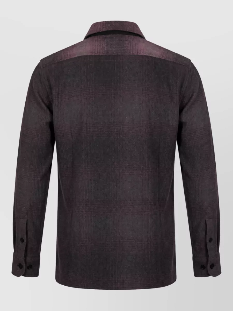 Our Legacy Tencel Checked Long-Sleeve Shirt