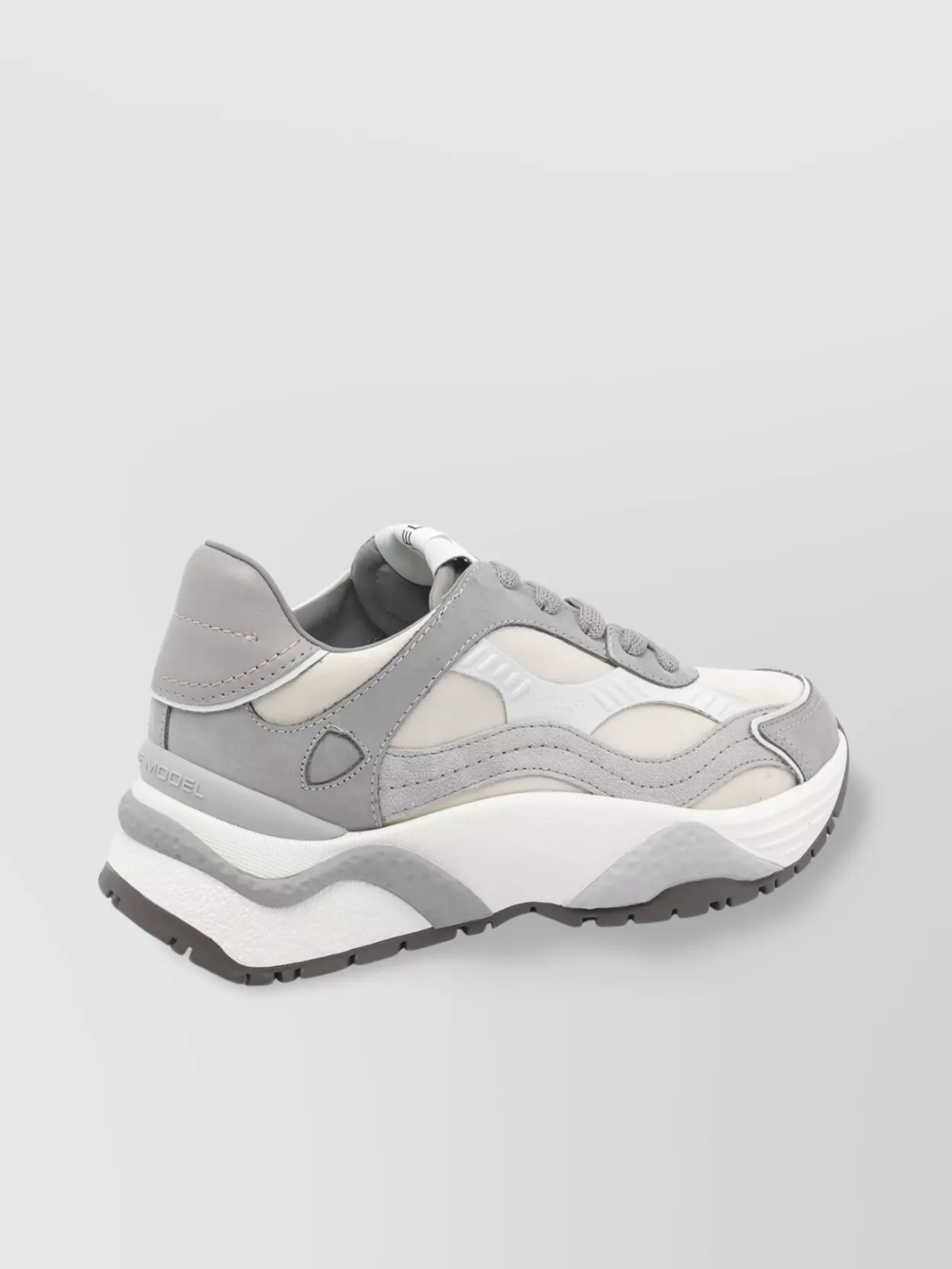 Philippe Model Low Top Sneakers Contrasting Panels