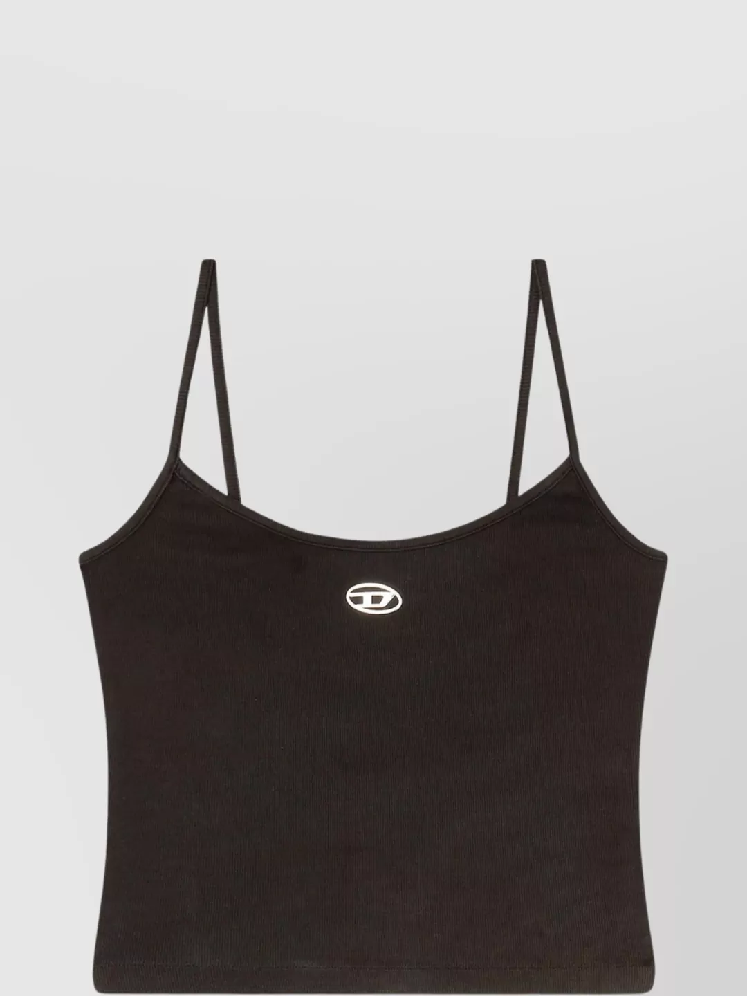 Diesel ribbed slim-fit cropped tank top