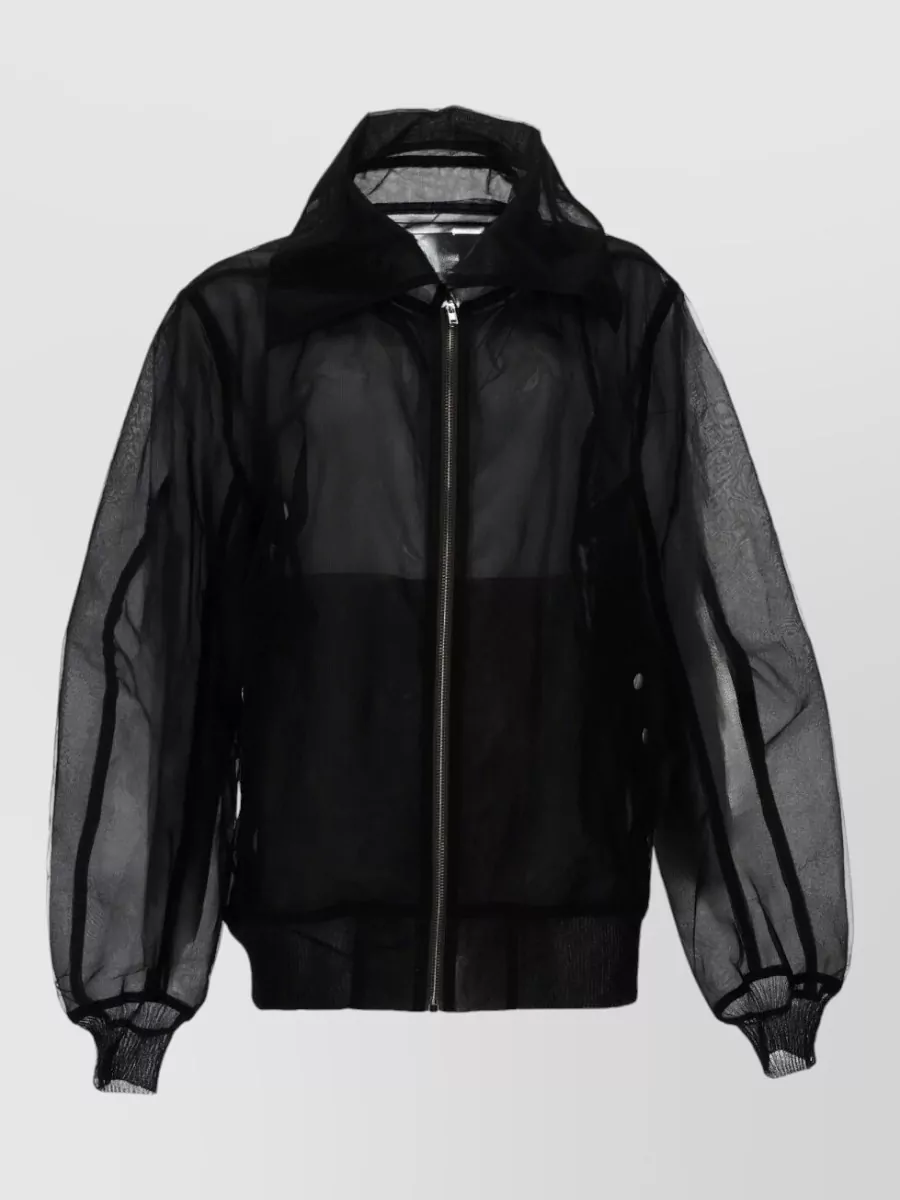 Rick Owens nylon bomber jacket