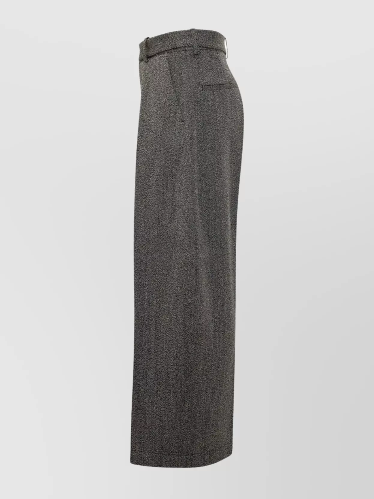 Studio Nicholson Belted Pants Featuring Pleated Design