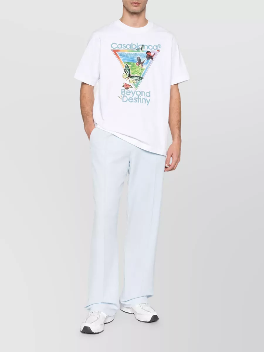 Casablanca Graphic Cotton T-Shirt