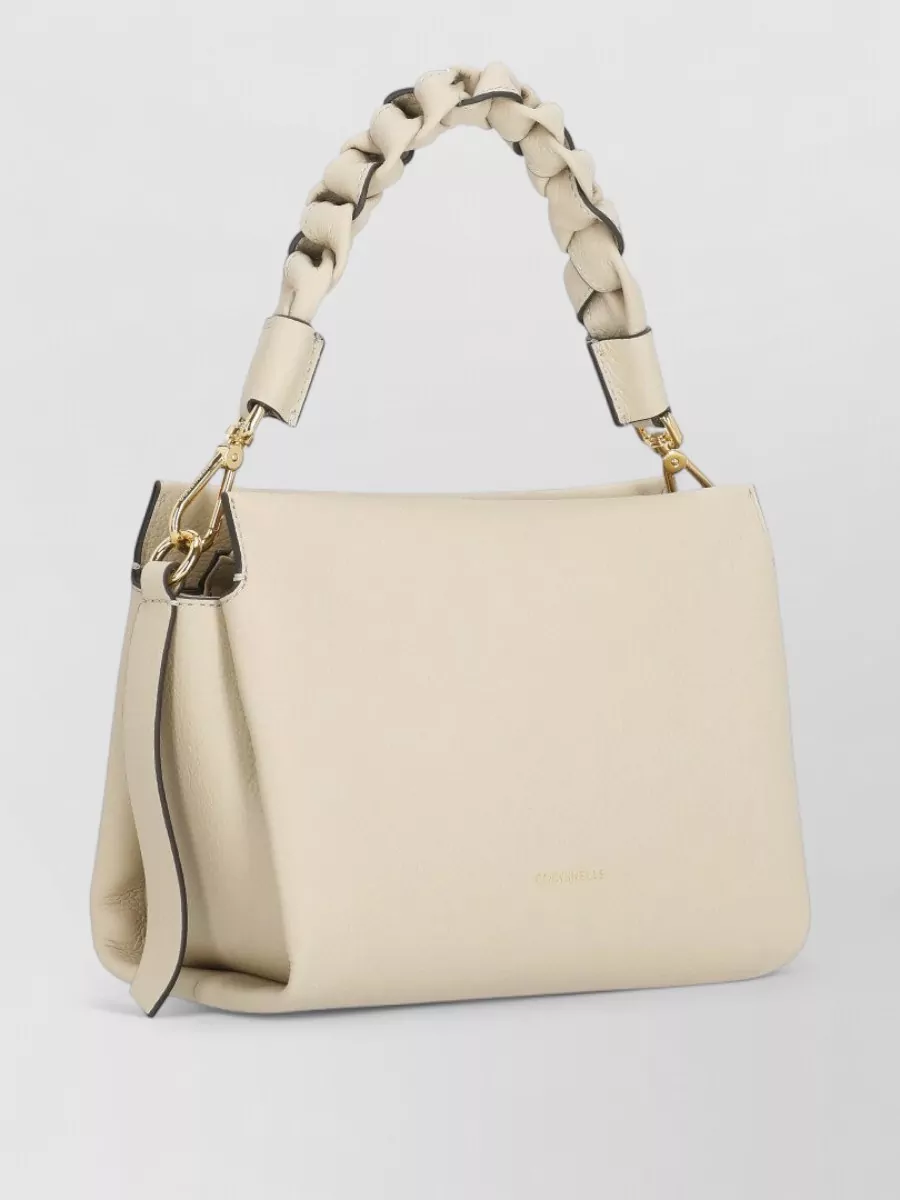 Coccinelle Pebbled Leather Shoulder Bag
