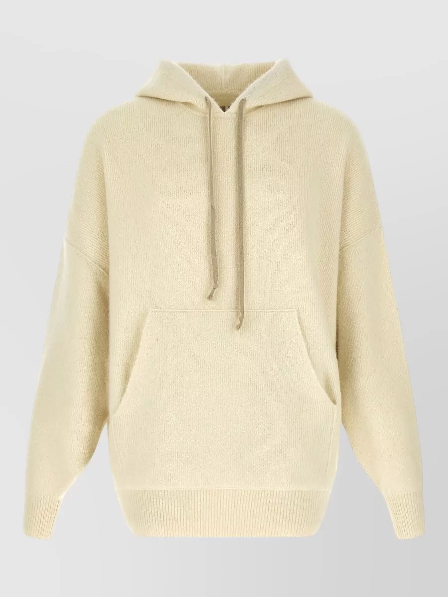Rick Owens wool blend hoodie
