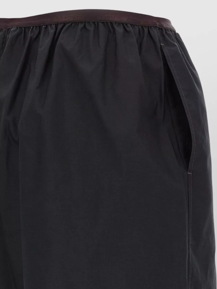 Lemaire Silk Blend Wide-Leg Knee-Length Shorts