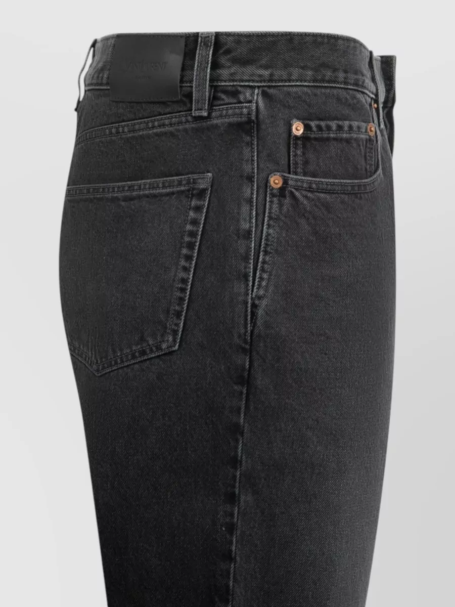 Saint Laurent Denim Straight-Leg Jeans