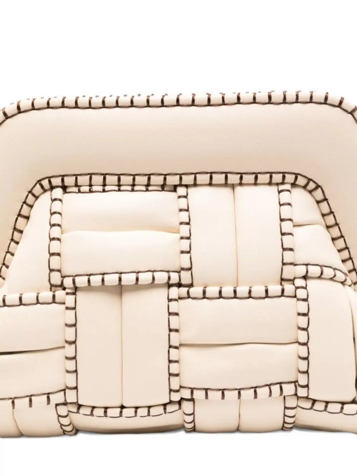 Themoiré Tia Woven Clutch Detachable Strap