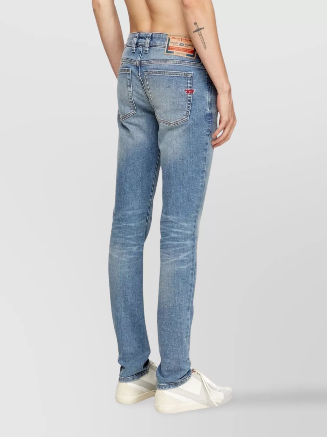 Diesel Skinny Jeans With Perfect Leg Bunching