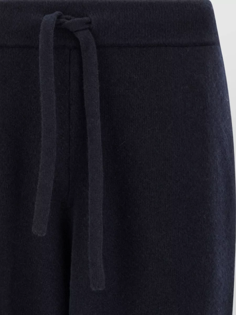 Roberto Collina Merino Wool Tapered Knit Joggers