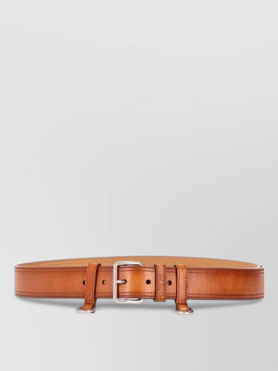 Miu Miu leather belt