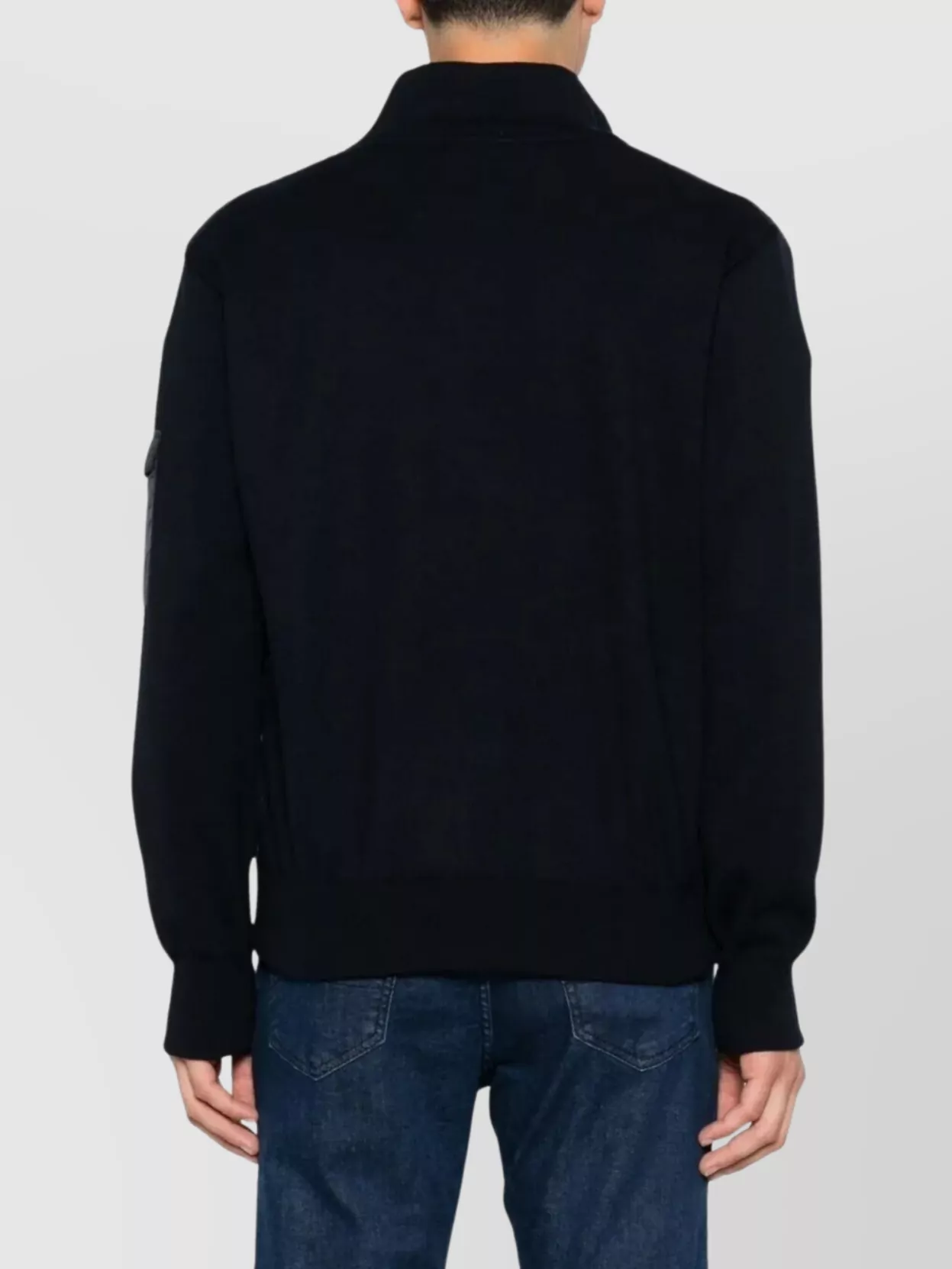 Paul & Shark Quilted Jacket Wool Sleeves