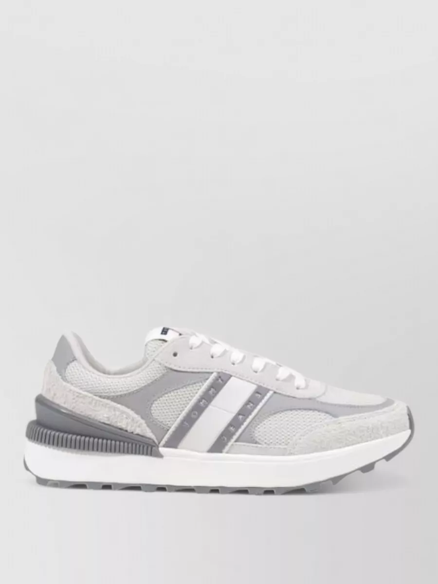 Tommy Hilfiger Suede Leather Low-Top Sneakers