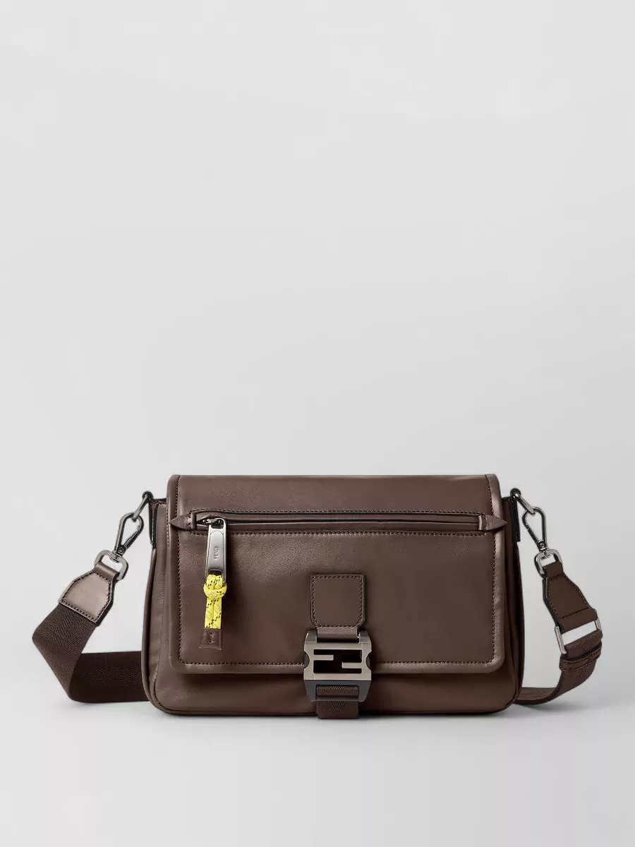 Fendi leather crossbody bag