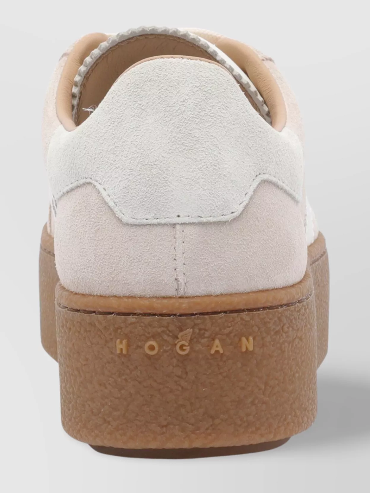 Hogan Low Top Suede Platform Sneakers