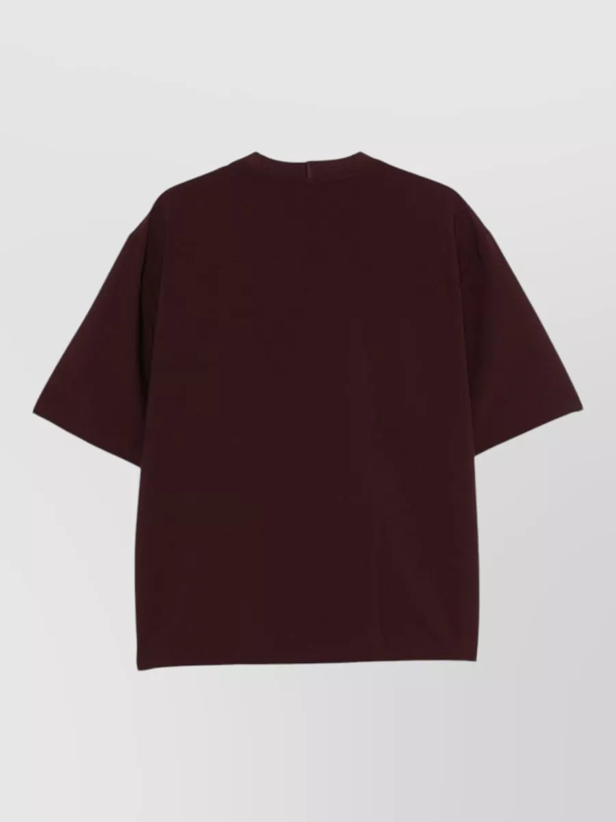 Emporio Armani Short Sleeve Shirt Round Neckline