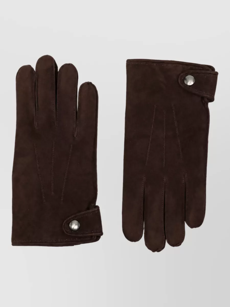 Orciani leather gloves