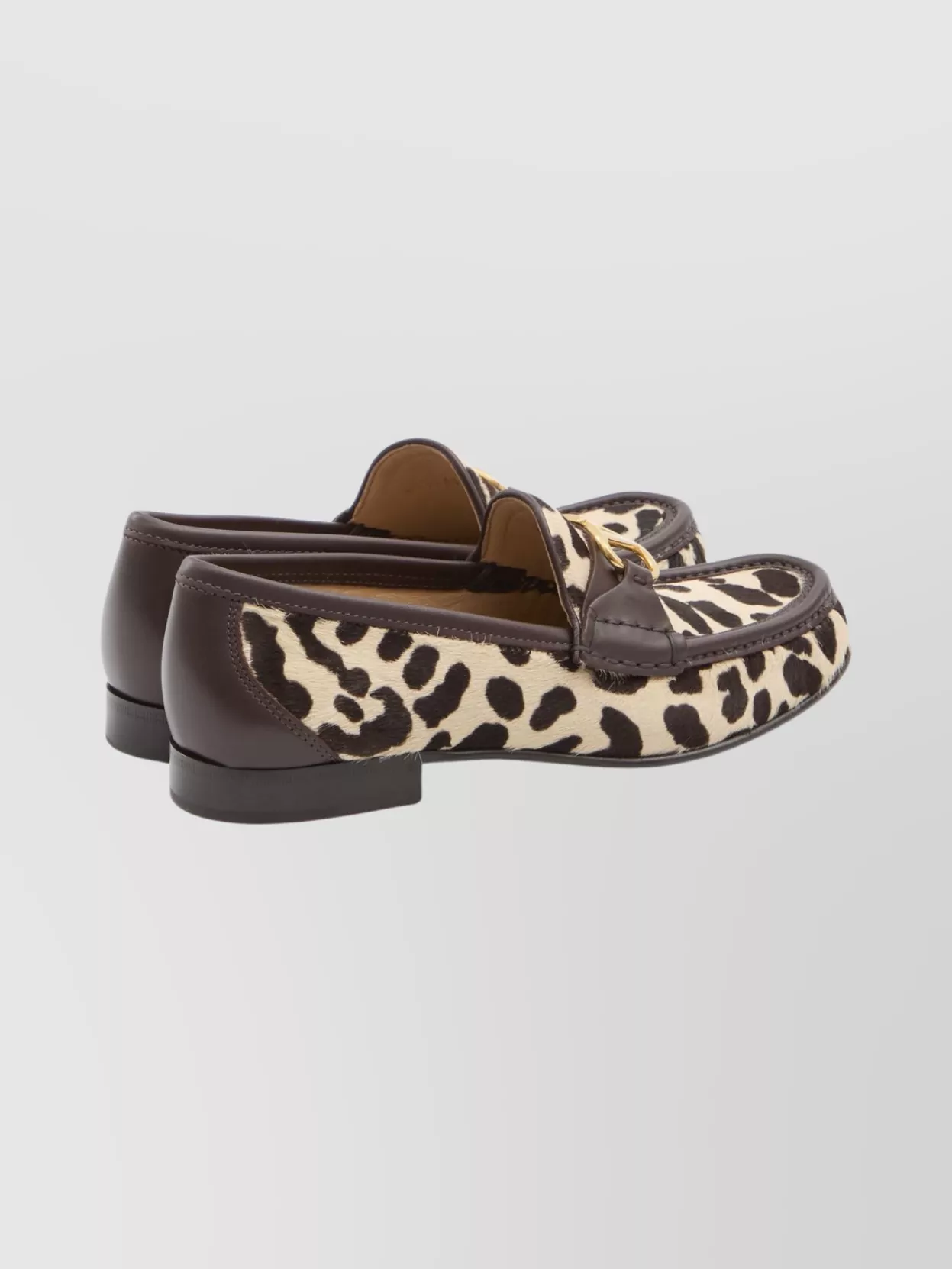 Valentino Garavani Signature Loafers Animalier Pattern