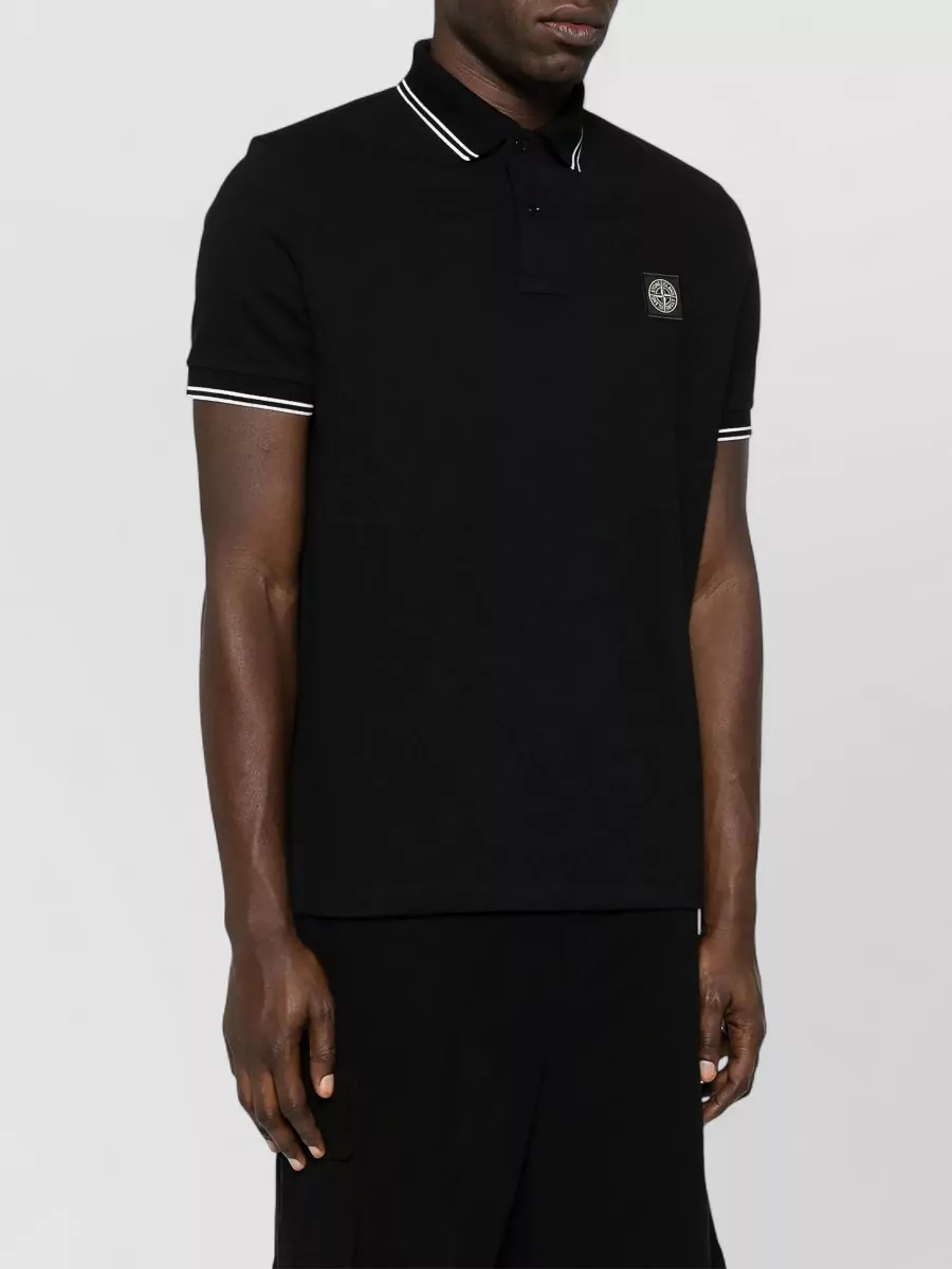 Stone Island Slim-Fit Short-Sleeve Polo Shirt