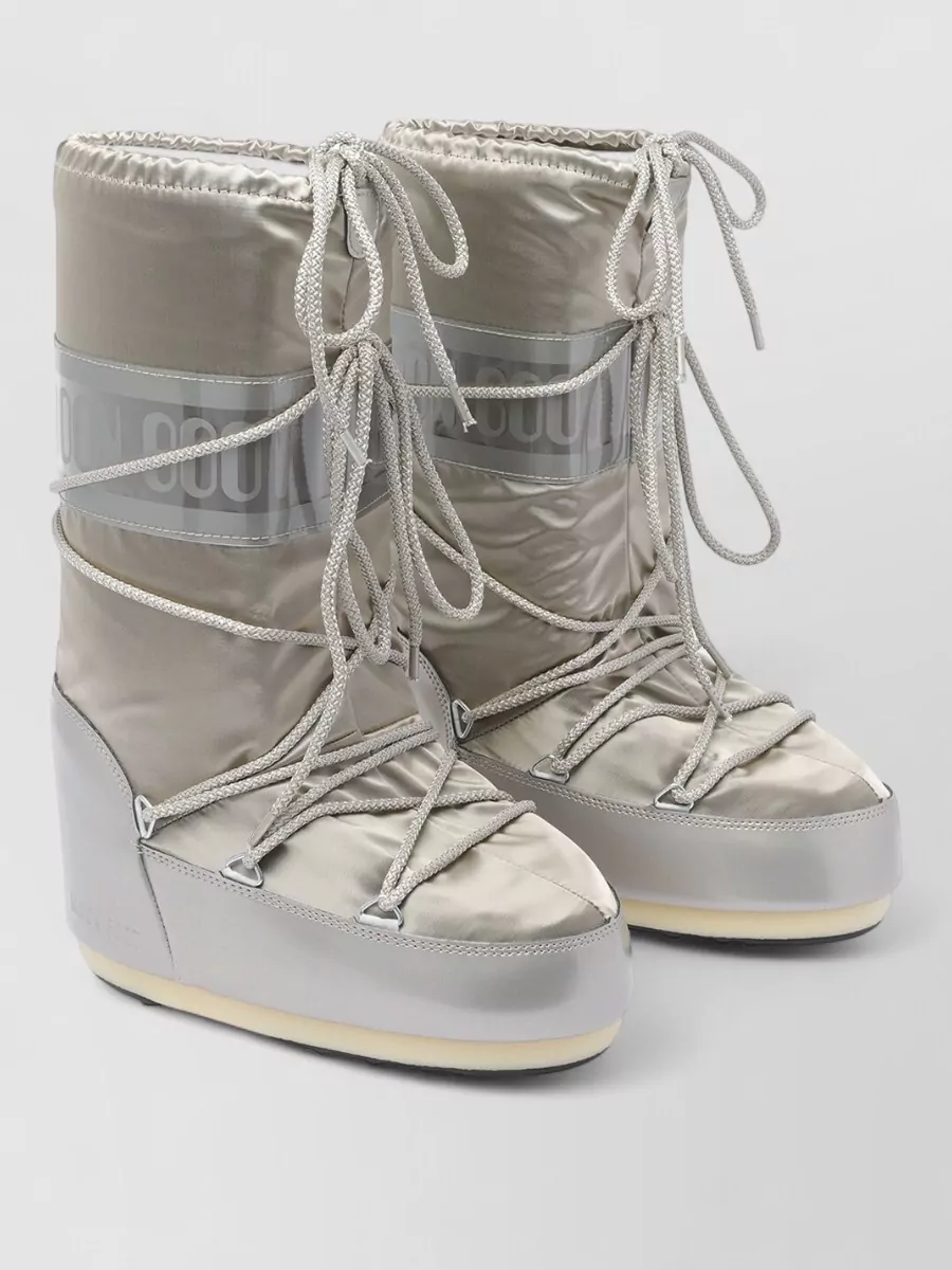 Moon Boot quilted logo-print knee-high snow boots