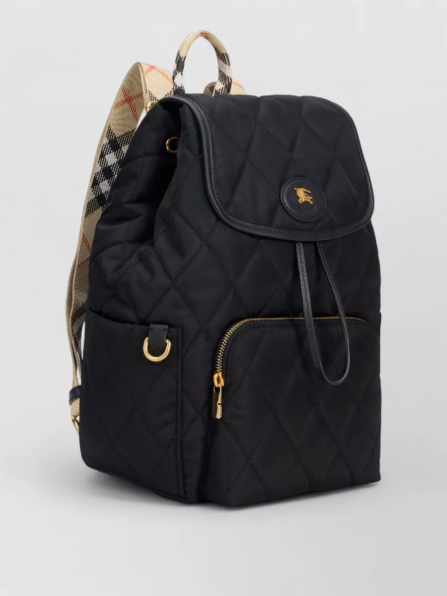 Burberry Horseshoe Mini Nylon Backpack