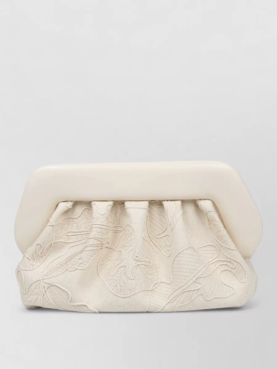Themoiré bios medium clutch bag