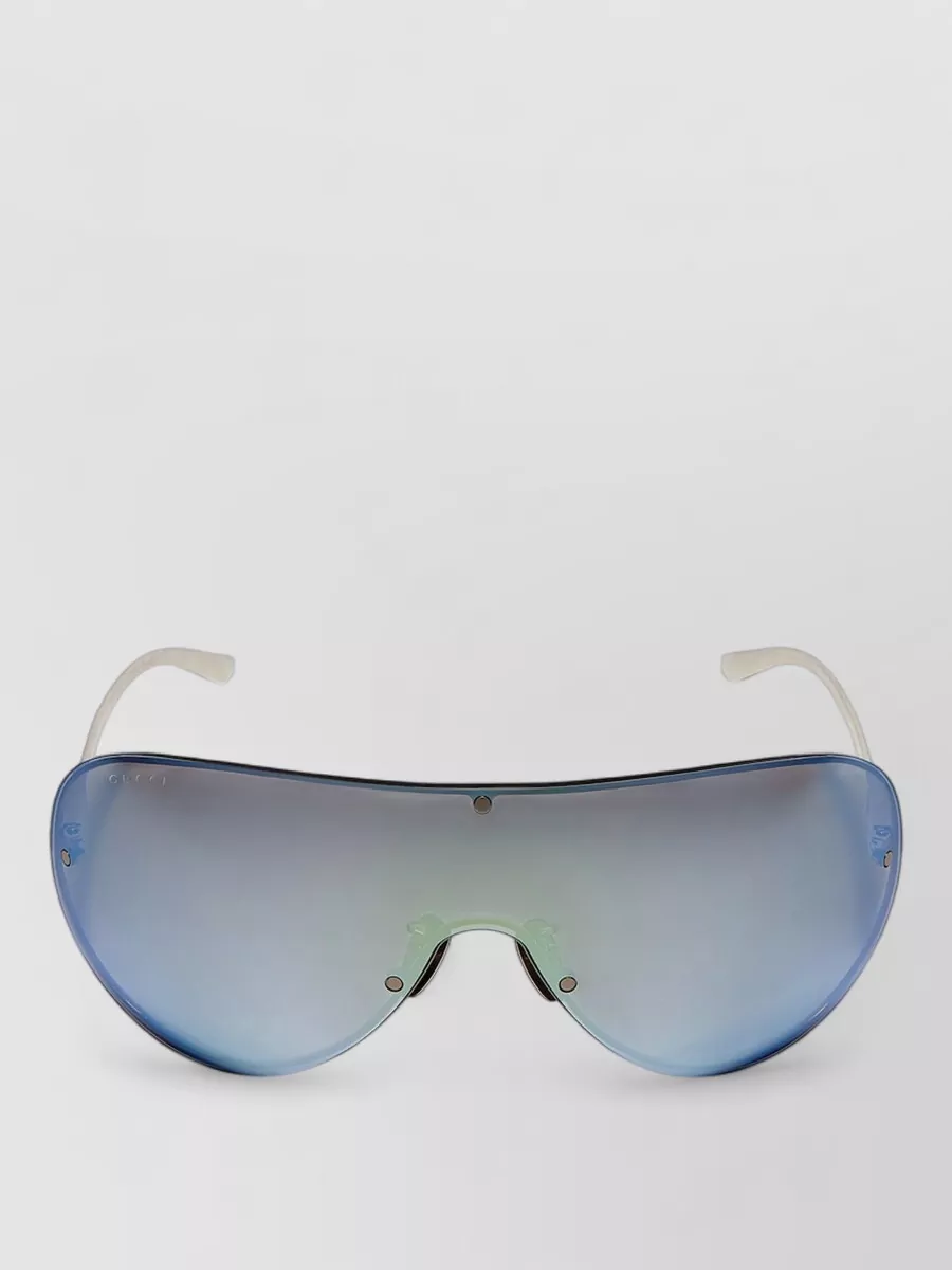 Gucci metal mask sunglasses