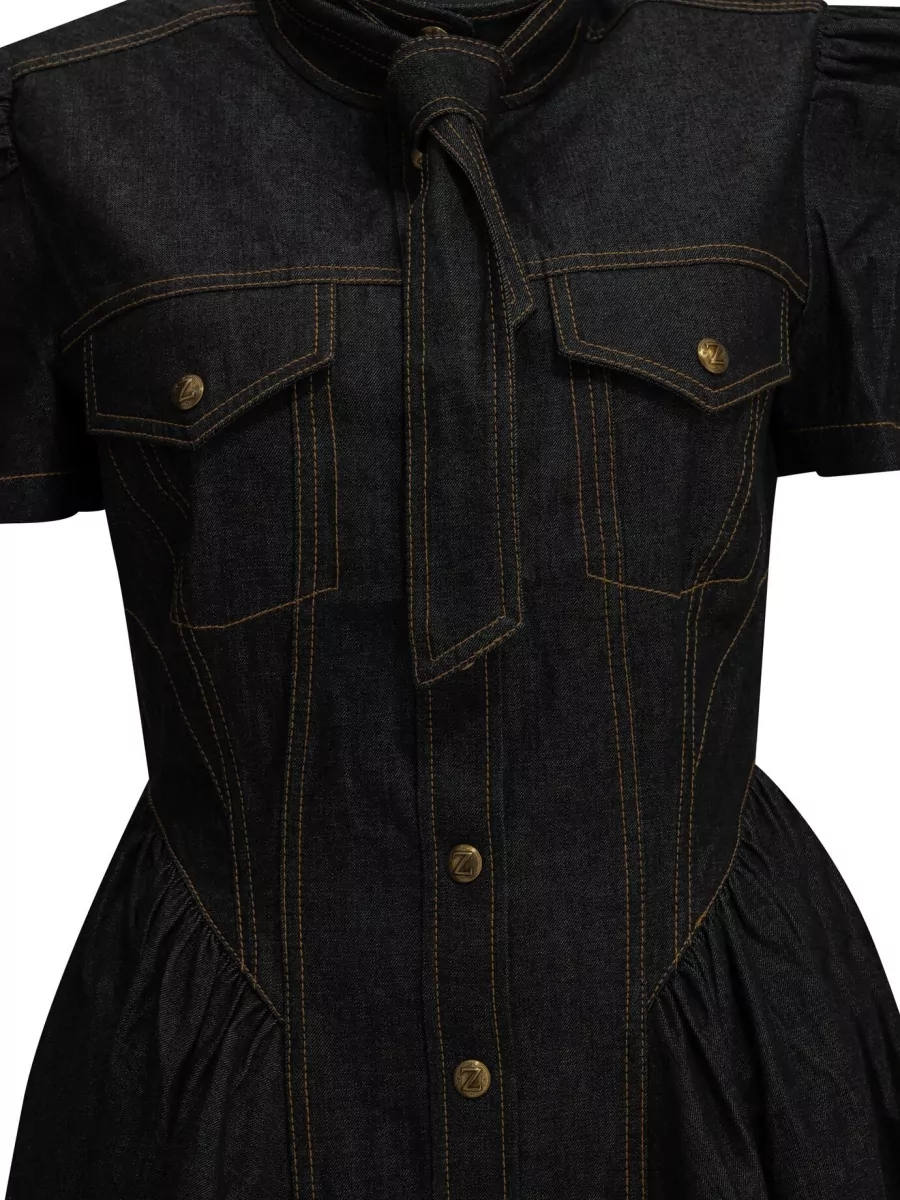 Zimmermann Denim Mini Dress