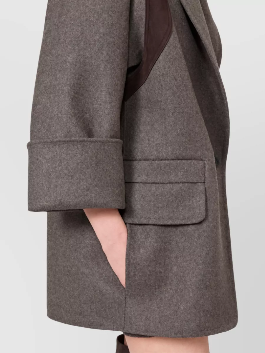 Max Mara Virgin Wool Single-Breasted Coat