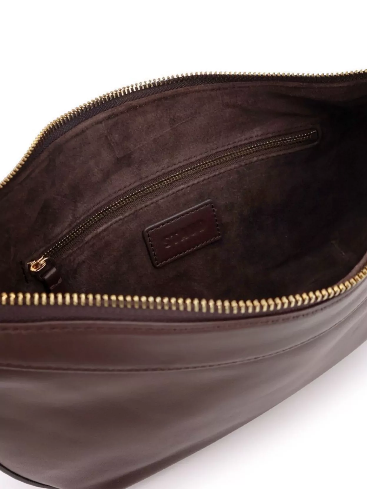Staud Demy Leather Shoulder Bag With Adjustable Strap