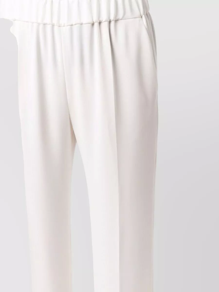 Alberto Biani High-Rise Wide-Leg Trousers