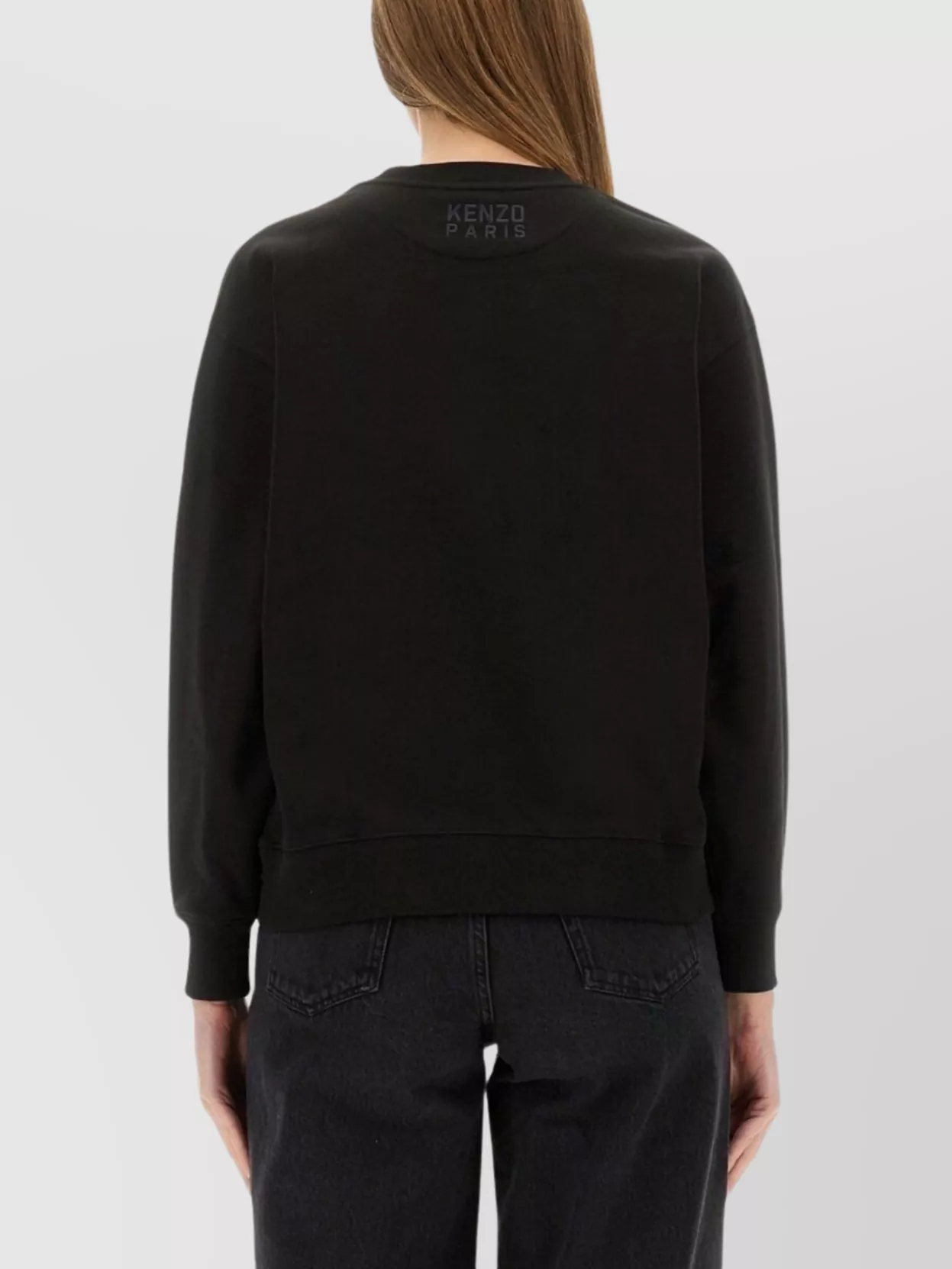 Kenzo Tiger Patch Cotton Sweatshirt