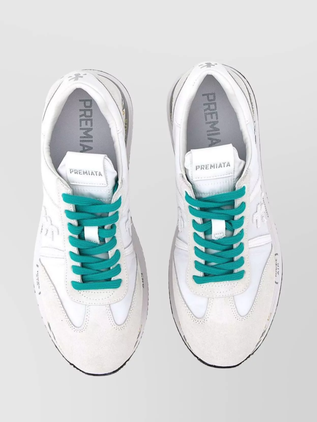 Premiata "7359 Conny" Suede Platform Sneakers