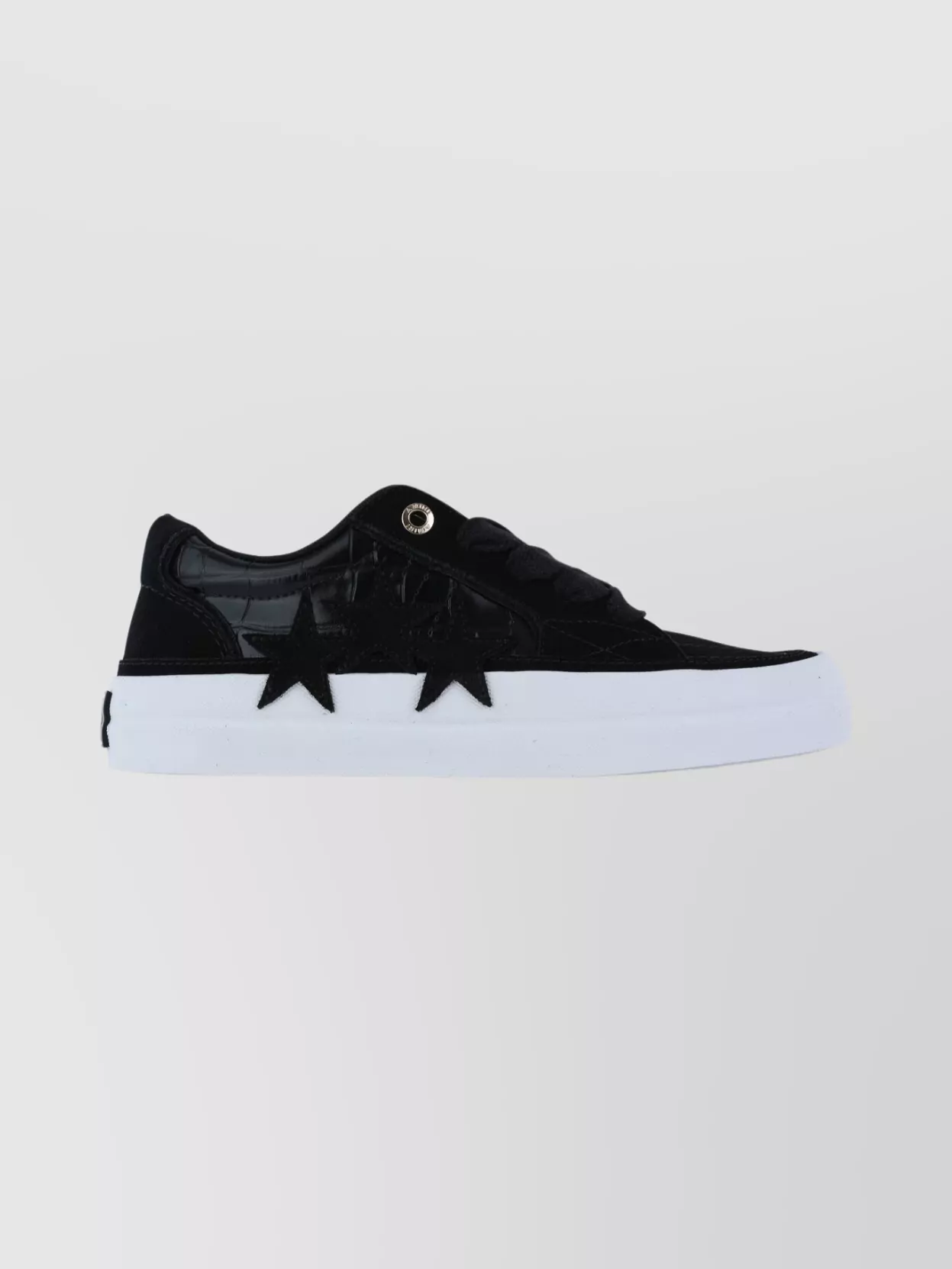 Amiri Star Appliqué Sneakers Contrast Sole
