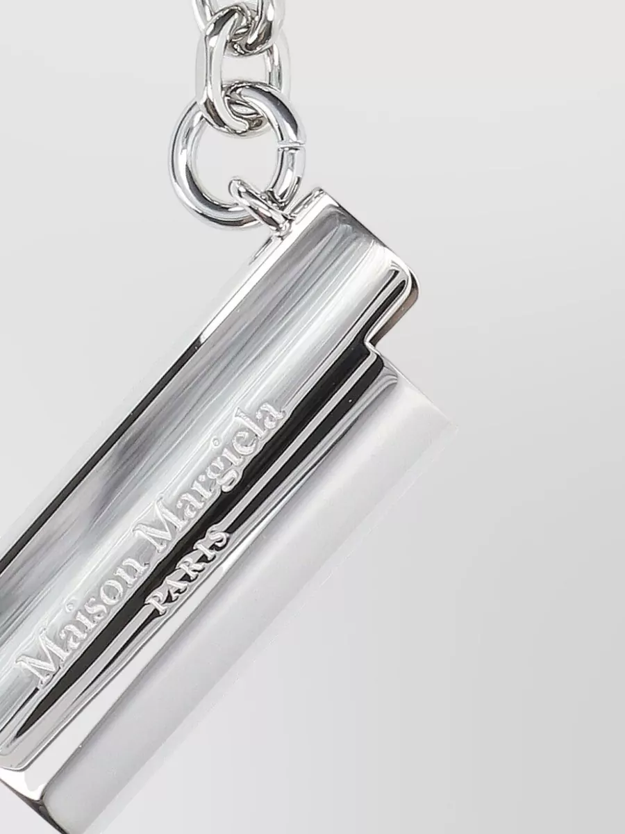 Maison Margiela Chain Link Leather Key Case Holder