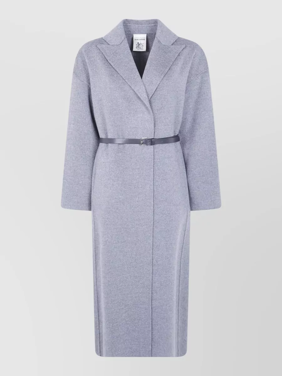 Semicouture wool long coat
