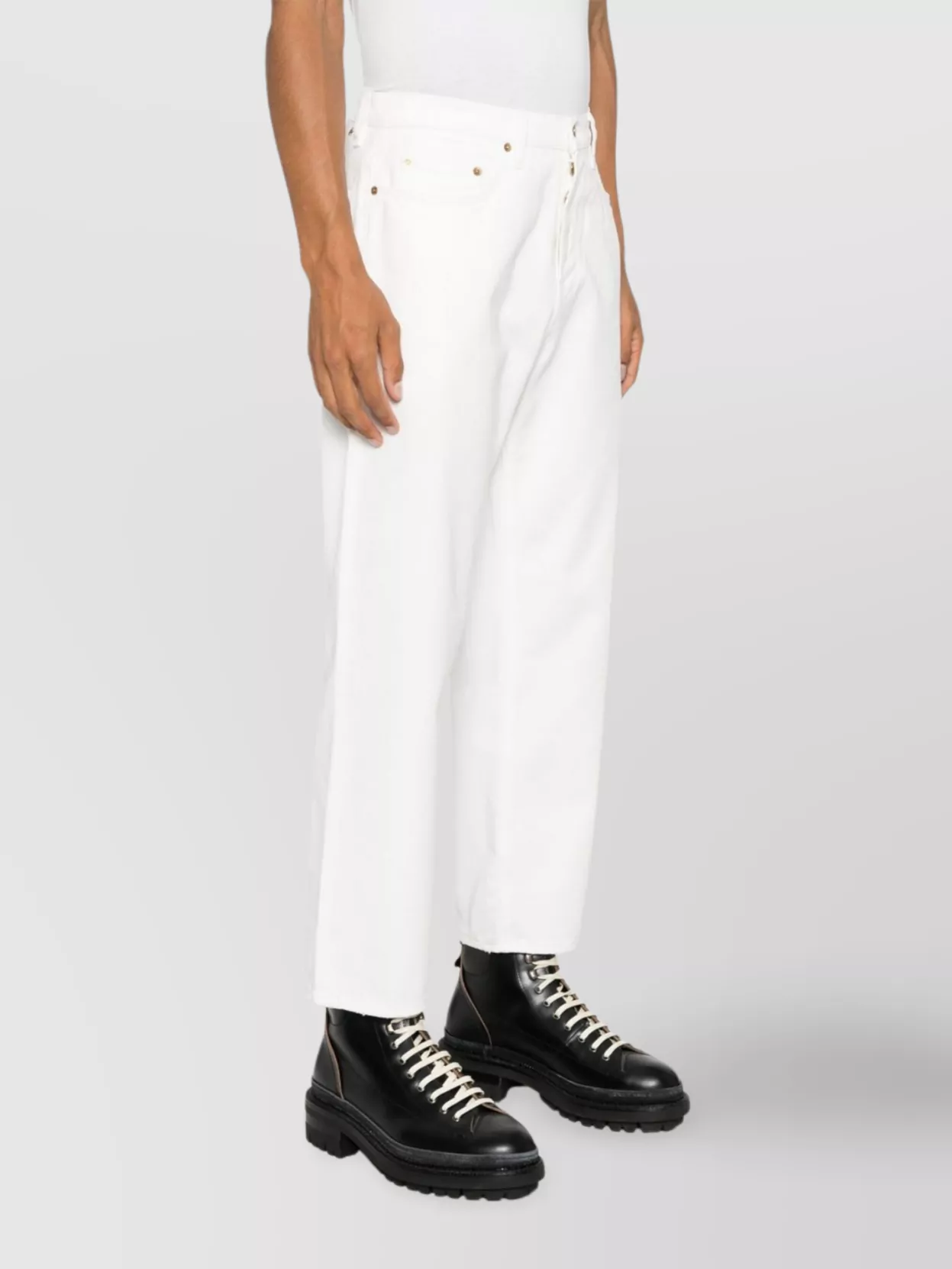 Golden Goose M's Pant Cory Loose Skate Dyed Bull Denim